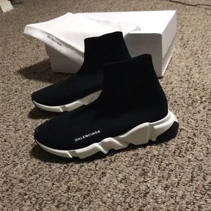 Balenciaga speed trainers black